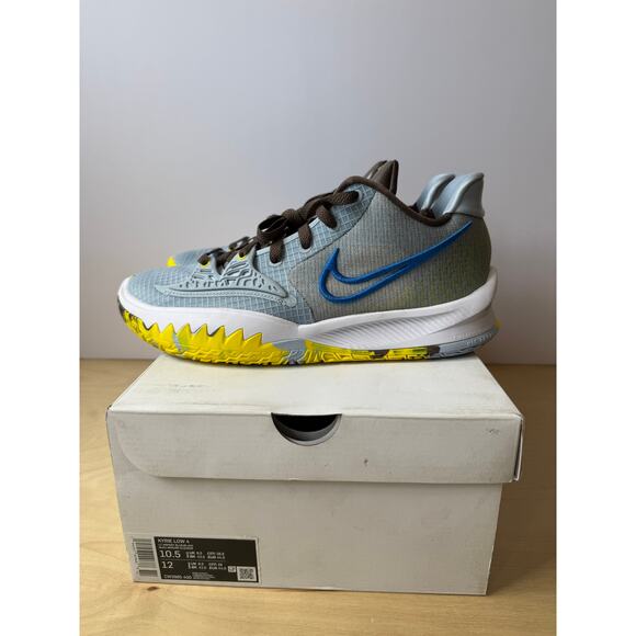 Nike Kyrie Low 4 Light Armory Blue Yellow US 10.5 main image 5